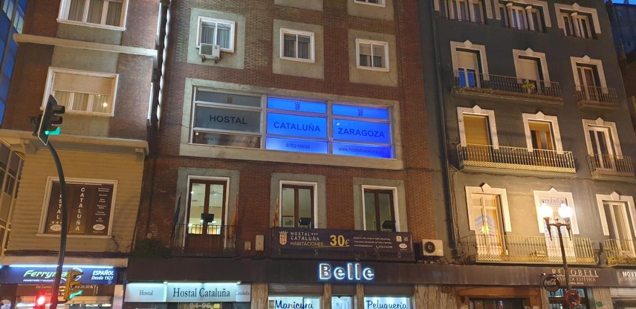 Hostal Cataluna Zaragoza Eksteriør bilde